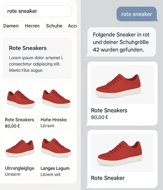 Rote Sneaker