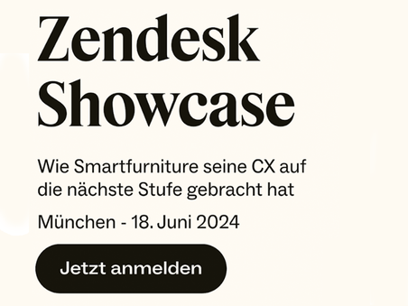 Event – Zendesk Showcase 2024 zusammen mit Smartfurniture